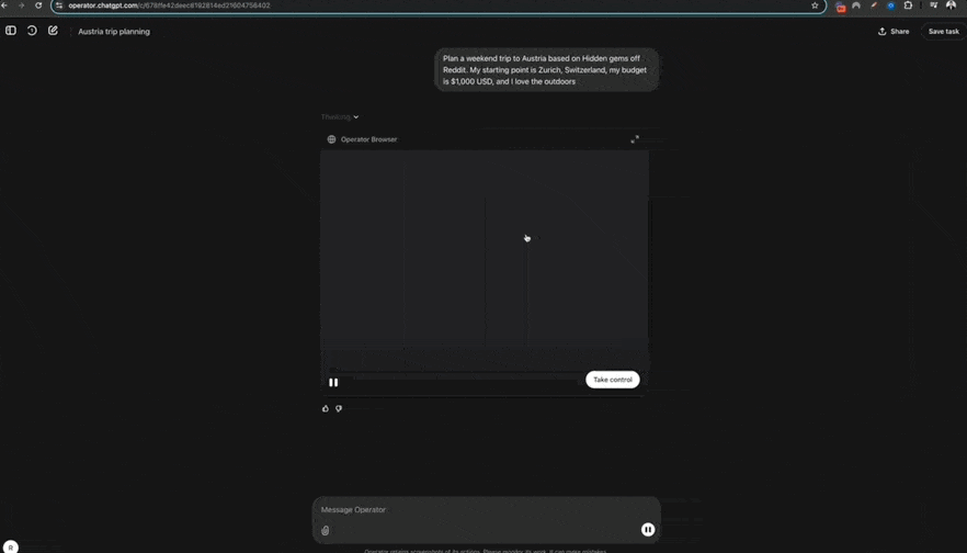 OpenAI Launches Operator! Fully Autonomous Browser Control, Altman: The Level 3 Era Begins