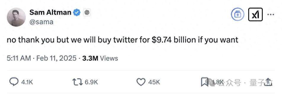 Musk offers $97.4B to buy OpenAI; Altman retorts with sarcasm: I’d rather buy Twitter for 71.1B