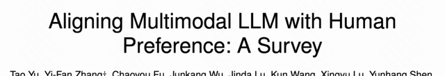 Academician-led 10,000-word article comprehensively reviews multimodal LLM alignment algorithms